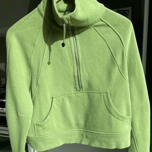 Scuba Oversized Funnel Neck Half Zip